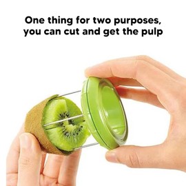 Kiwi Peeler, Kiwi Slicer Peeler Mango and Kimi Corer Kiwi Fruit Peeler Kiwi Fruit Slicer Peeler Coring Tool Kiwi Fruit Scoop Kitchern Tool for Peeling Quartering