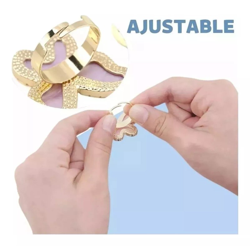 Mafab 3 Anillos Pegamento Extensión De Pestañas Piedra Jade