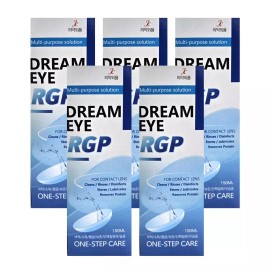 Dream Eye 드림아이 RGP 다목적용액 150ml X 5개 Dream Eye RGP Multi-Purpose Solution 150ml x 5