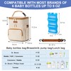 BABEYER Insulated Breastmilk Cooler Bag with Ice Pack - Holds