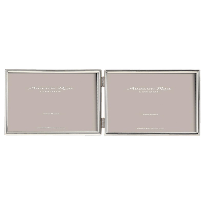 Addison Ross, Essentials Photo Frame, Silver Plate Double Landscape, 4