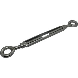 Rope tensioner eyelet stainless steel V2A 304 M6 turnbuckle shroud clamp