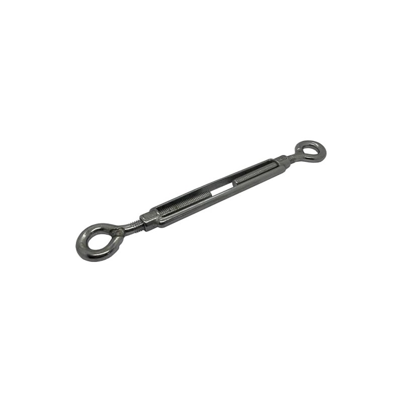 Rope tensioner eyelet stainless steel V2A 304 M6 turnbuckle shroud