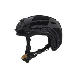 Airsoft Helmet FMA Revision Type CAIMAN Hybrid Helmet System Survival Game Standard Equipment US Military Special Forces (BK)