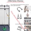 SYL Fitness LAT Cable Pulley System with Loading Pin DIY