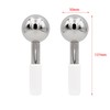Stainless Steel Ice Roller Beauty Massager, 5 cm Dual Facial