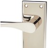 Carlisle Brass SZR022PN Door Handle, Polished Nickel