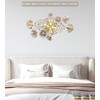JXQXYN Clocks for Living Room, Large Wall Clock, 3D Silent