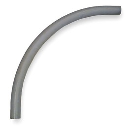Elbow, 90 Degree, 24" Radius, 3 In., PVC