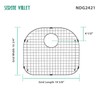 Serene Valley Sink Protector and Kitchen Sink Bottom Grid NDG2421,