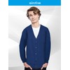 Fun. AIRCTIVE Men's Cardigan, Summer, Sweat Absorbent, Quick Drying, Cool