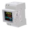 D52-2066 Household Watt-Hour Meter LCD Display Electricity Meter 6 Parameters