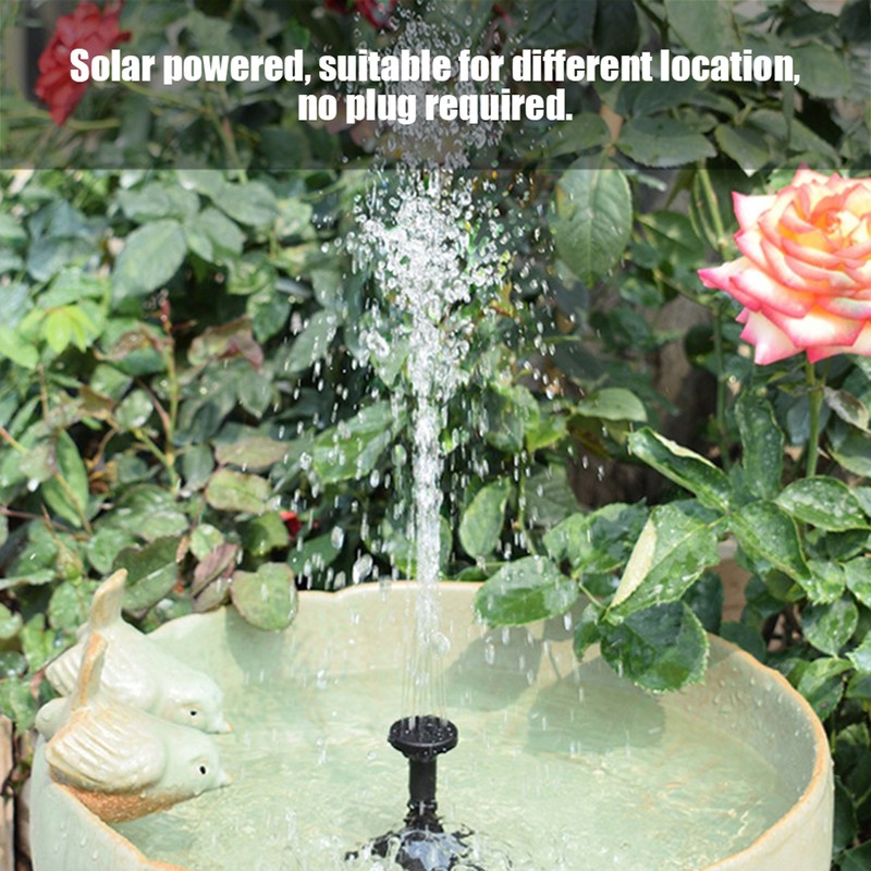 Solar Fountain DC Brushless Mini Water Pump for Landscape Pool