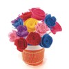 Felt Flower Spirals