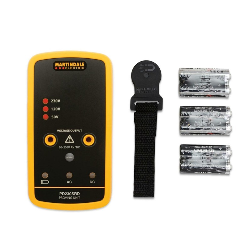 Martindale PD230SRD – 230V AC/DC Proving Unit with 3 ranges