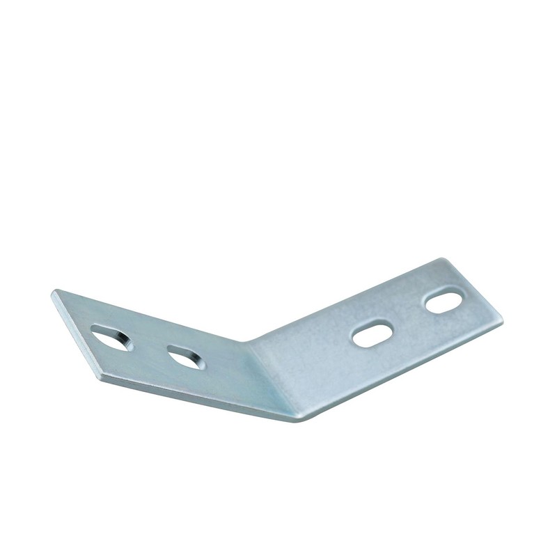 JCBIZ 2PCS Aluminum Alloy 135 Degree Angle Bracket Slotted Corner