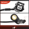 A-Premium Sensor de velocidad de rueda ABS compatible con Nissan