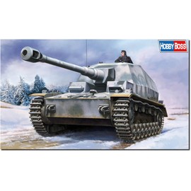 Hobby Boss 84835 1/48 Fighting Vehicle Series German IV Type a 4.1 inch (10.5 cm) Anti-Tank Self Propelled Gun DickerMax Plastic Model
