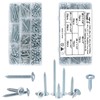 HanTof 140 Pcs Blue Wafer Head Wood Screws, #8 x