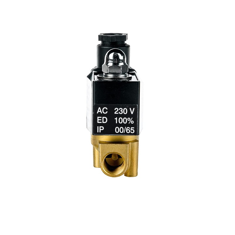 FSA Solenoid Valve Brass 1/4 Inch 230 V AC 0-10