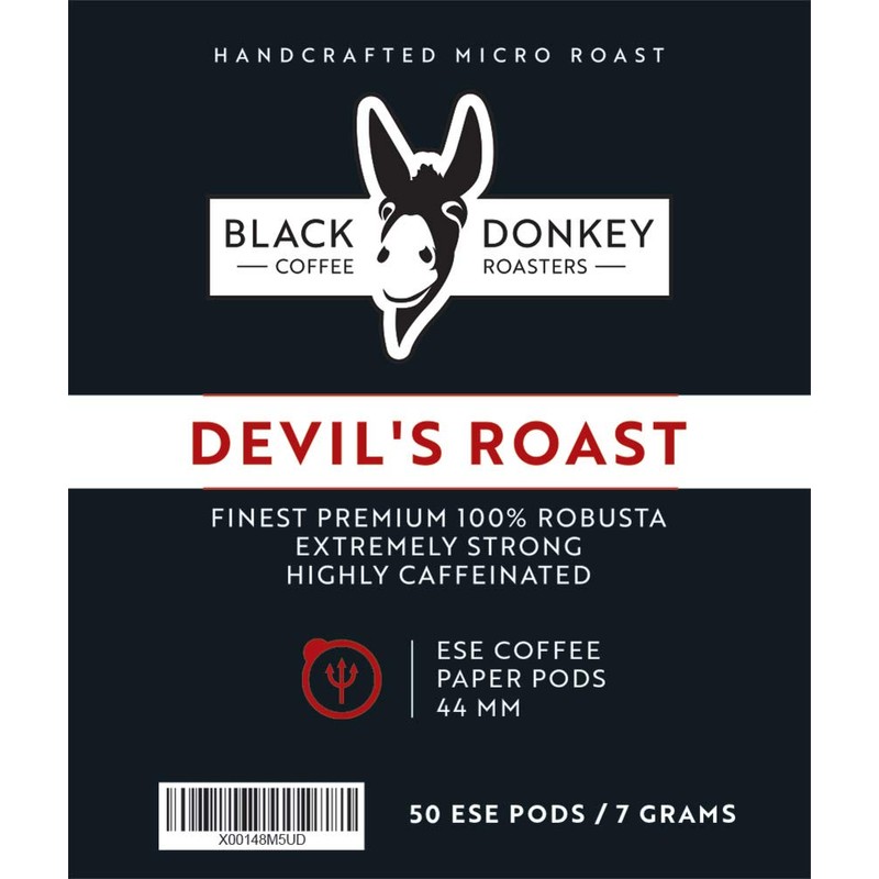 DEVIL'S ROAST | Extra-Strong Highly Caffeinated Bold Coffee | 50