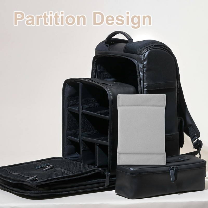 VILLCASE 4 Pcs Camera Bag Divider Camera Case Divider Camera