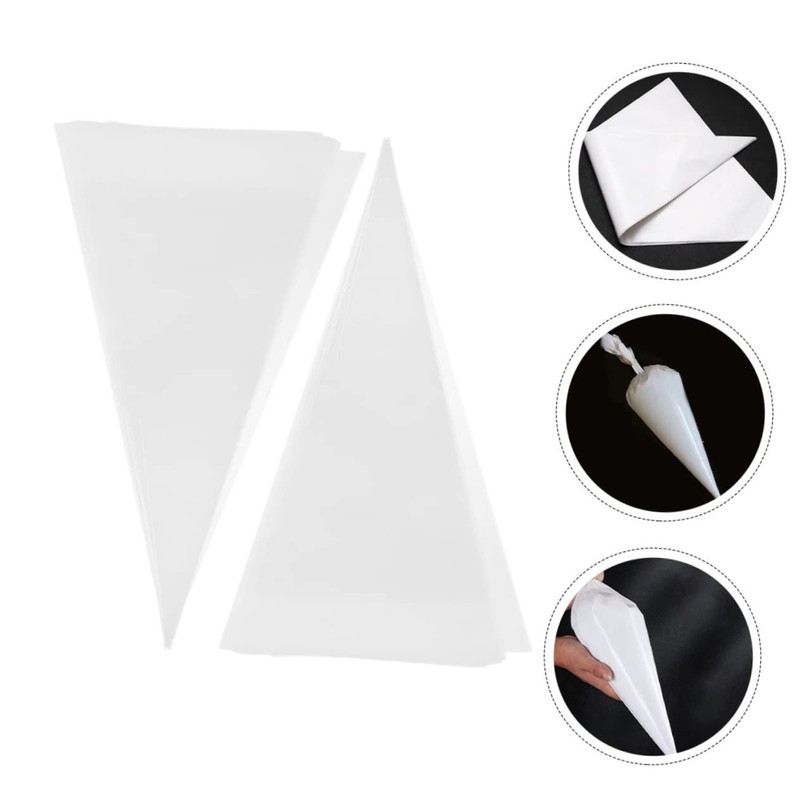 100pcs Grout Bag Heavy Duty Masonry Piping Bag Tear Resistant