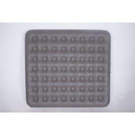 Pool Central Inflatable Flocked Airbed with Rechargeable Bulit-in Electric Pump - King