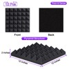 TroyStudio Thick Acoustic Foam Panels, 12 X 12 X 2