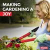 TABOR TOOLS B620A Hedge Shears with Wavy Blade for Trimming