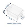 Be In Your Mind 2-Piece Boat Switch Protective Cover, Transparent