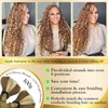 Syrenlore Highlighted Multi-Blonde Braiding Human Hair for Boho Knotless Braids,