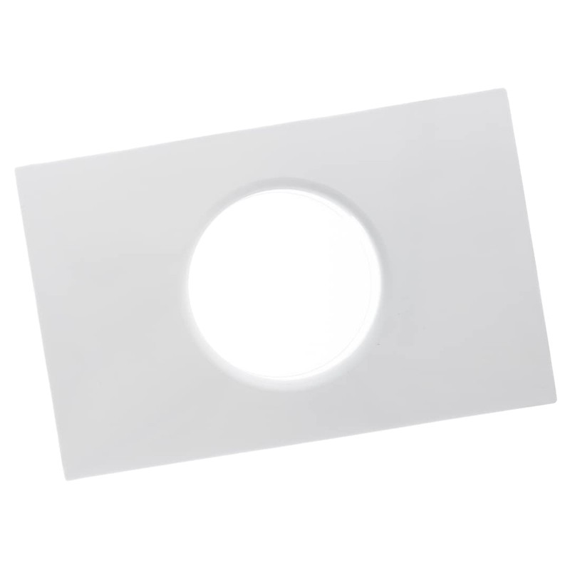 EUROPLAST 125mm / 5 Inch Straight Duct Connector with Flange