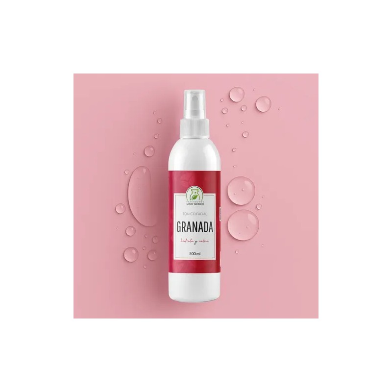 Tónico Facial De Granada 500 Ml Mixta Día/noche
