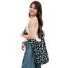 Your Cozy Crossbody Handbag, Handmade Boho Cotton Bag, Unisex, White