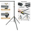 LINCO Lincostore Backdrop Support Stand Kit 10x6.5ft Adjustable Photography Studio