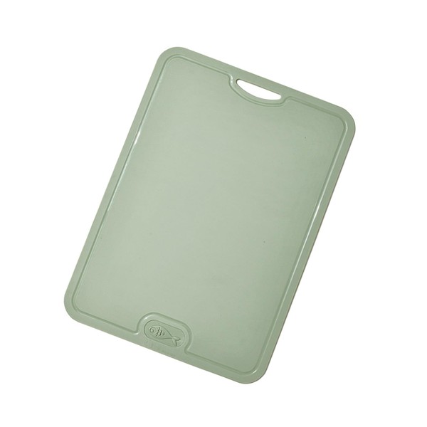Fsahiuf TPU Chopping Board with Juice Grooves, Plastic Kitchen Board