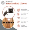 Borderland Rustic Hardware 10 Pack Square Pyramid Door Clavos Decorative