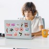 52Pcs Aesthetic Sticker, Funny Bookish Stickers Waterproof Cute Sticker Vinyl