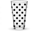 Moonlight4225 Polka Dots Pint Glass, Polka Dot Pint Glasses, 16oz