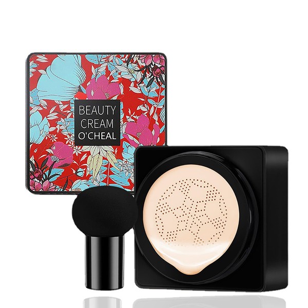 MTUVKGT Mushroom Head Air Cushion CC Cream Foundation, Moisturising BB