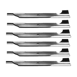 Technology Parts Store 6 Pack Lawn Heavy Duty Mower Blades 03239 Size: 16-1/4" x 2-1/2", Center Hole: 5/8" Compatible with Snapper 32" and 48" Deck