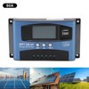 MPPT Charge Controller Solar Panel Intelligent Regulator with LCD Display