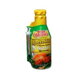 Tony Chachere Marinade, Creole Butter, 17 Ounce (Pack of 6)