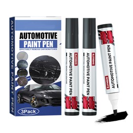 Bubuny Auto Lackstift Schwarz, 3 STK. Lackreparaturstift Auto, Lack Reparaturstift Autolack Kratzer Lackstift für Ausbesserung Steinschlägen und Kratzern