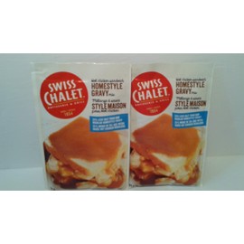Swiss Chalet Low Sodium HOMESTYLE Gravy (2 Pack) 51g/1.8oz Imported from Canada