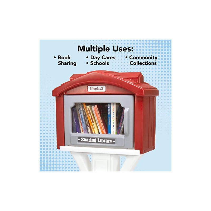 American Home 41705R-01 Outdoor Sharing Library