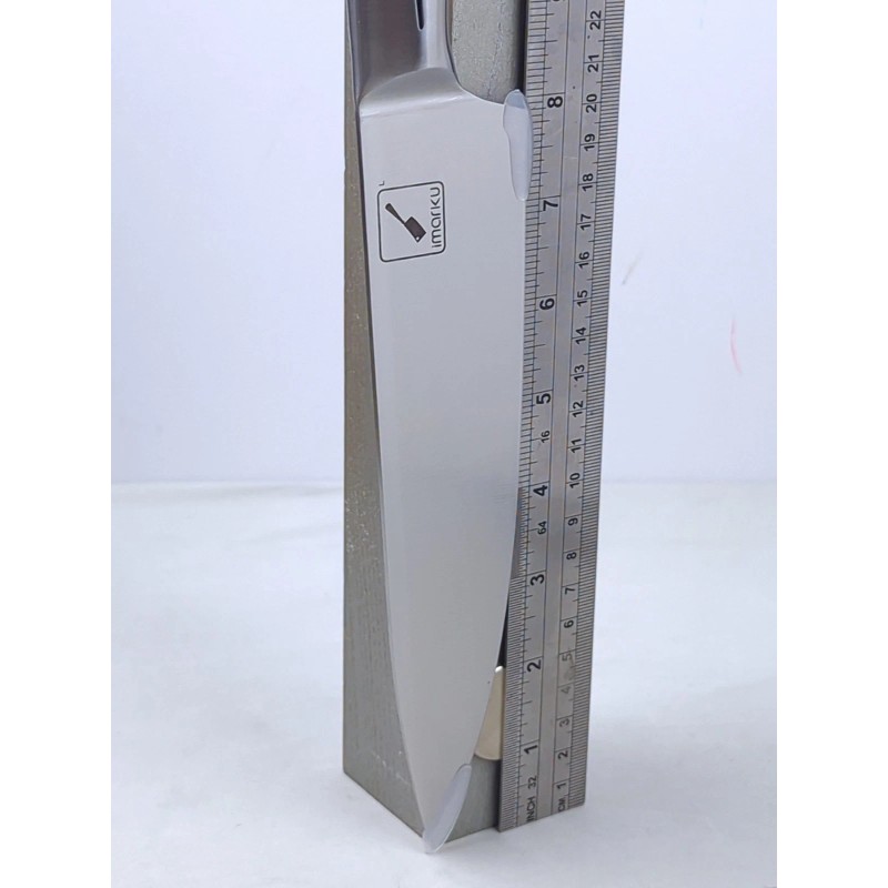 imarku 8" CHEF'S Knife, High-Carbon FORGED Stainless Blade, J-HOOK Design,