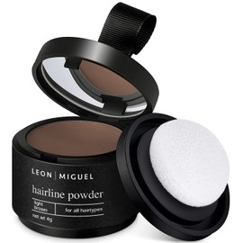 Leon Miguel® hair line powder - concealer / counter powder - hair thickening and hair filler with shadow make-up waterproof 4g