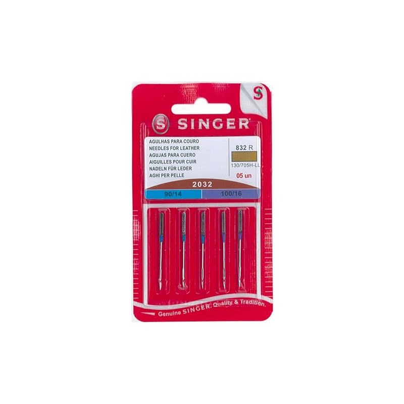 Singer Leather Assorted Needles (Pack of 5)